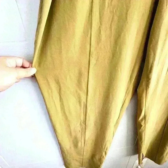 Athleta Brooklyn Heights Vienna Slim Pants Tapestry Gold Size 22 NWT - Picture 6 of 16